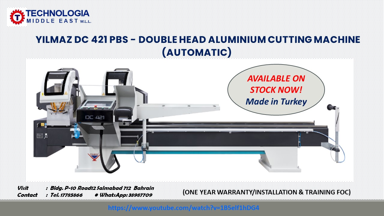 YILMAZ DC421PBS Double Head Automatic Cutting Machine